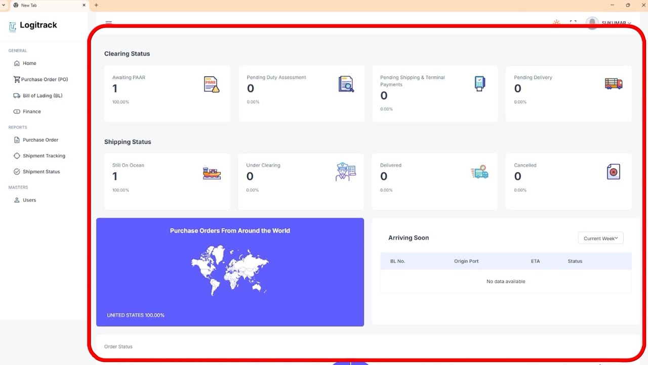 Getting Started with Logitrack